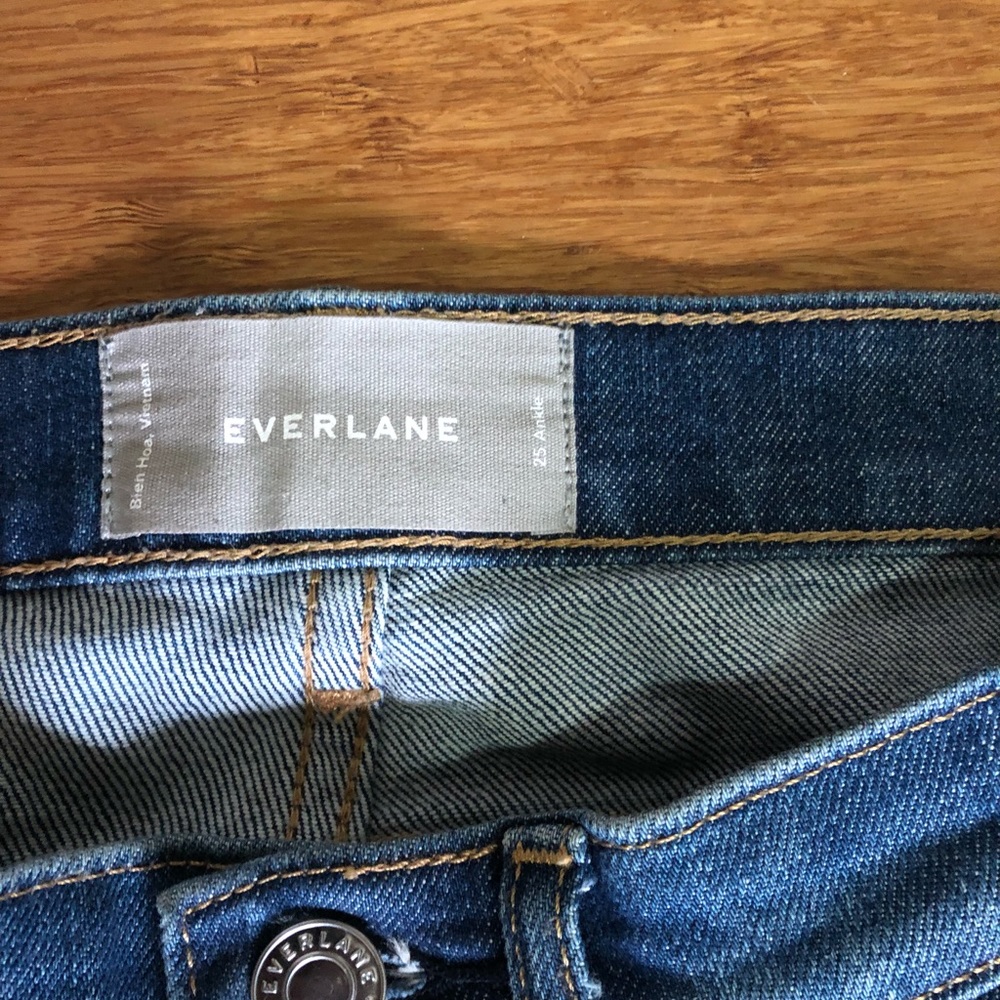 Everlane mid rise ankle 25